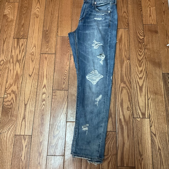 American Eagle Tomgirl Distressed Jean 8 - Picture 4 of 7
